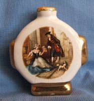 Miniature Orlando Cries of London flask