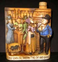 ENGLISH TAVERN THE CAT AND BARREL