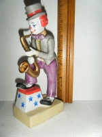 Raintree Circus Band  Clown Musician No. 1  Saxophone Player