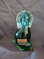 Rare & old Murano Drioly - dog