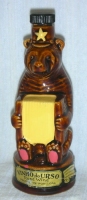 BEAR PLAYING THE ACCORDION bottledecanter from Portugal
