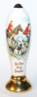 BEER PUMP HANDLE with HUNTING SCENE 1