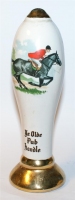 BEER PUMP HANDLE with HUNTING SCENE 2